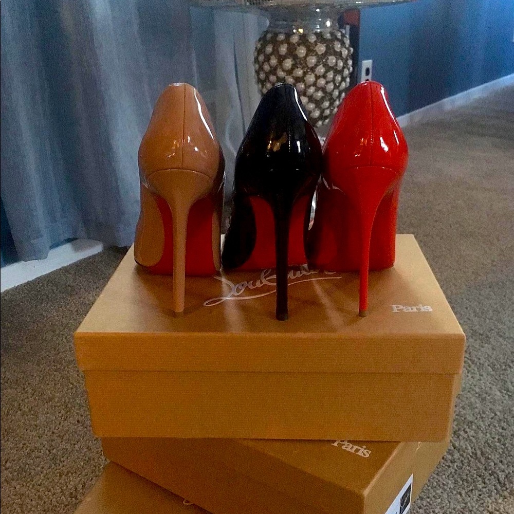 Selling authentic Christian Louboutin heels Great condition hardly worn